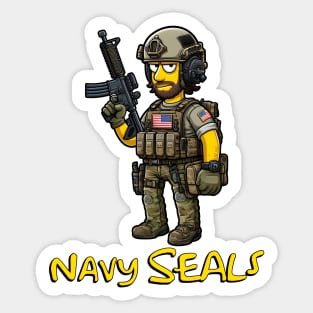 Tactical Yellow People Sticker